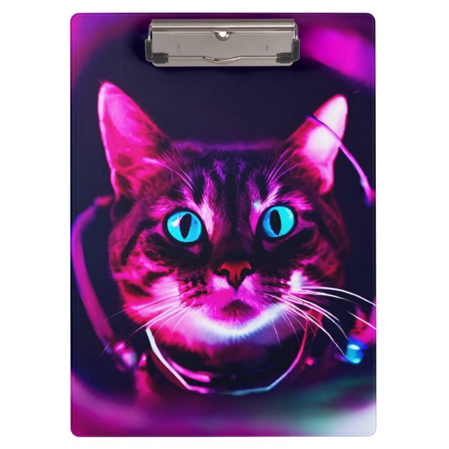 astronaut cat clipboard (Front)