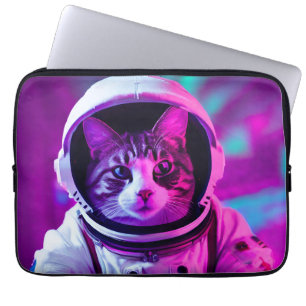 astronaut cat laptop sleeve