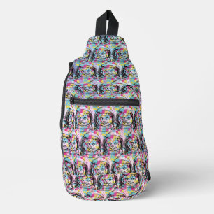 Astronaut Cat Sling Bag