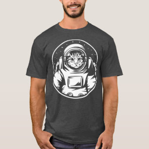 Astronaut Cat Space Space Catronaut Cute Space Cat T-Shirt