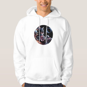 Astronaut Cat with Planet  Hoodie
