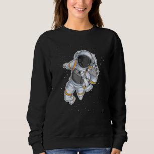 Astronaut Chess Piece Queen Nerd Geek space gift Sweatshirt