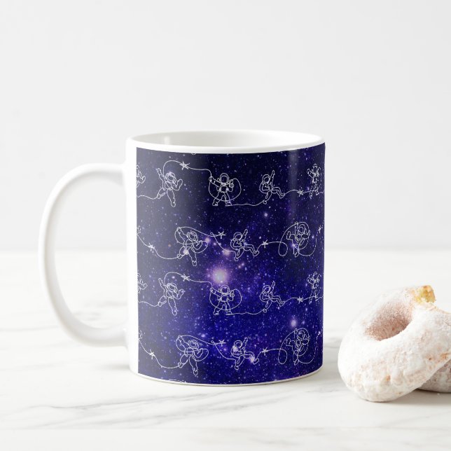 Astronaut Coffee Mug (With Donut)
