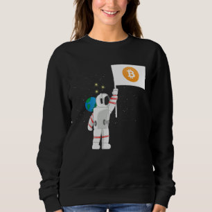 Astronaut Crypto Cryptocurrencies Crypto Trader Sweatshirt