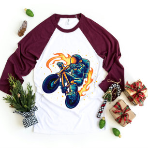 Astronaut Cyclist T-Shirt