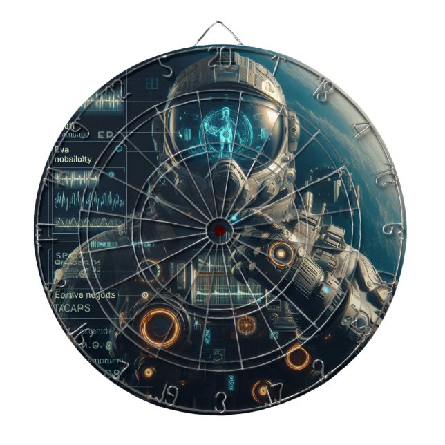 Astronaut Dartboard (Front)