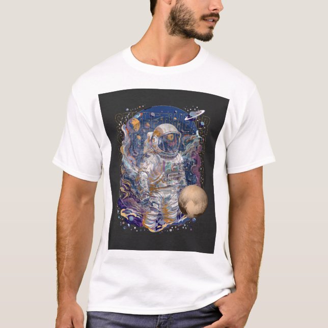 Astronaut design. T-Shirt (Front)