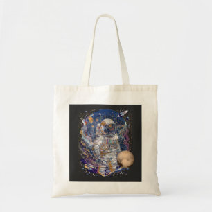 Astronaut design tote bag