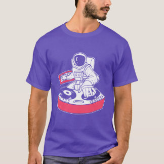 Astronaut DJ Aspiring Astronaut Gift funny T-Shirt