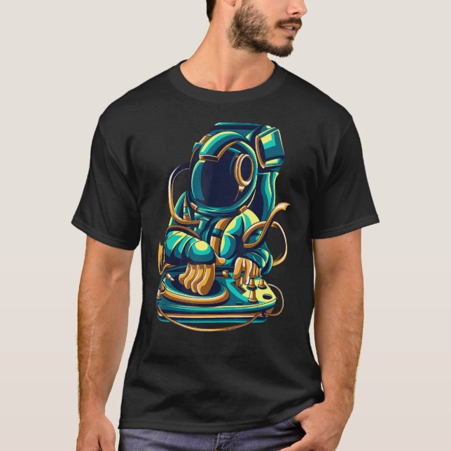 Astronaut DJ T-Shirt (Front)