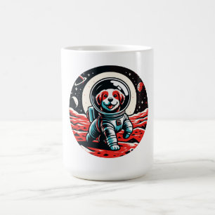 Astronaut Dog - Cosmic Canine Space Adventure Coffee Mug