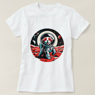 Astronaut Dog - Cosmic Canine Space Adventure T-Shirt