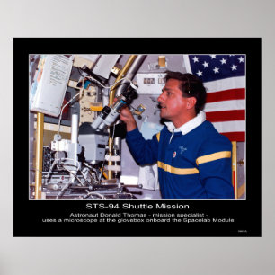 Astronaut Donald Thomas Poster