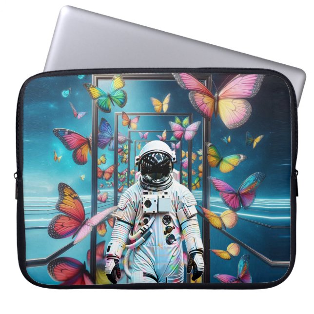 Astronaut Dreamscape Laptop Sleeve (Front)