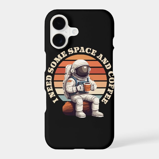 Astronaut Drinking Coffee (Back)