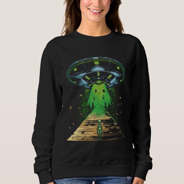 Astronaut Egyptian Alien Extraterrestrial Egypt Py Sweatshirt (Front)