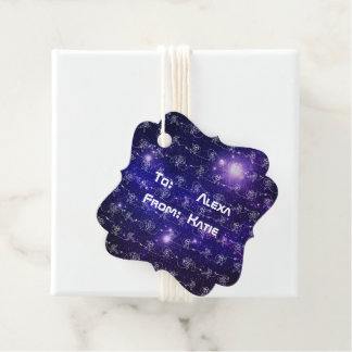 Astronaut Favour Tags