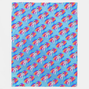 Astronaut Fleece Blanket