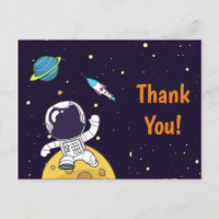 Astronaut Floating in Outer Space