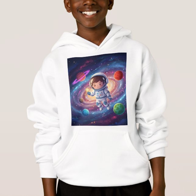 Astronaut Floating in Space  (Front)