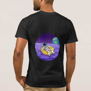 Astronaut Floating in Space - Funny Astronaut Chil T-Shirt