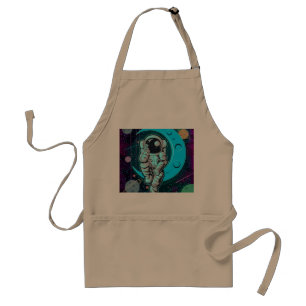astronaut full colour standard apron