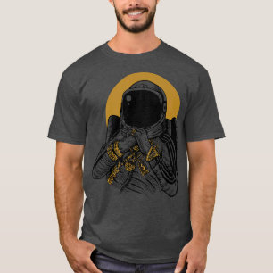 Astronaut Funny Dj Music T-Shirt