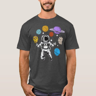 Astronaut Funny Planets Solar system T-Shirt