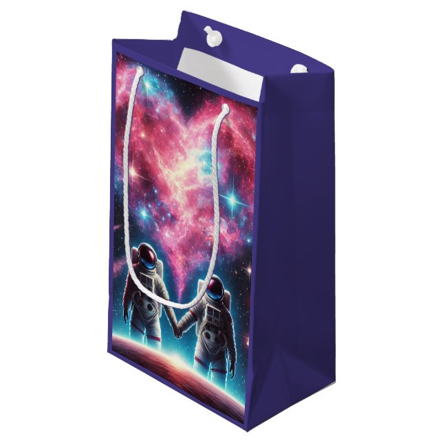 Astronaut Galaxy Gift Bag (Front Angled)