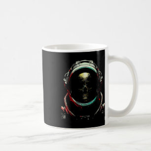 Astronaut Ghost Skeleton - Spooky Skull Halloween  Coffee Mug