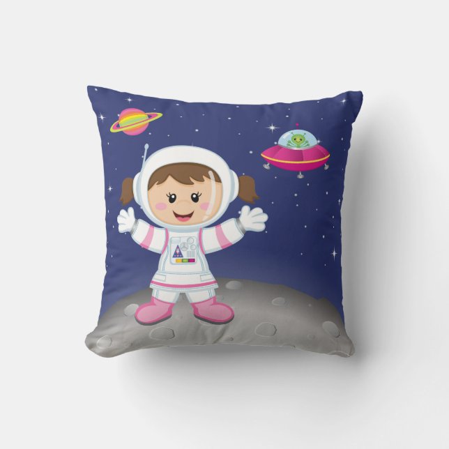 Astronaut girl cushion (Front)