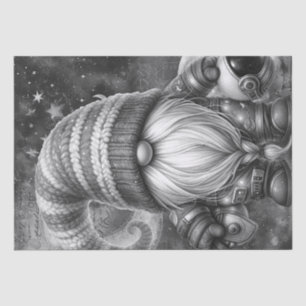 Astronaut Gnome Tissue Paper