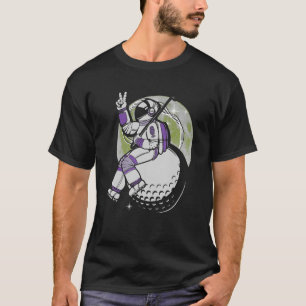 Astronaut Golfer  Golfing Golf Course  Putter Golf T-Shirt