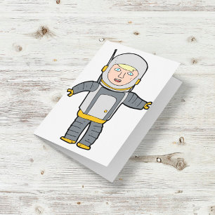Astronaut Greeting Cards