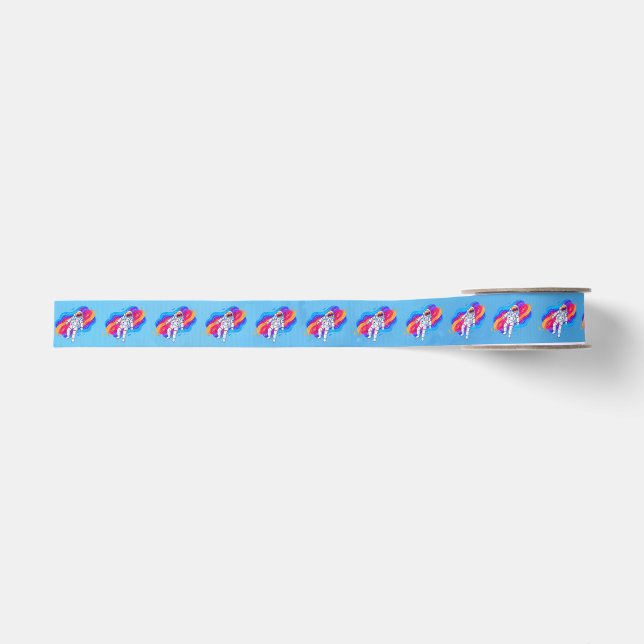 Astronaut Grosgrain Ribbon (Front)