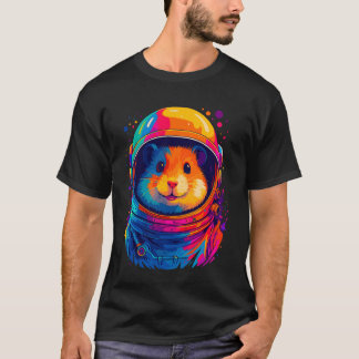 Astronaut Guinea Pig Long Sleeve T-Shirt