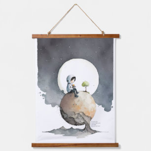 Astronaut Hanging Tapestry