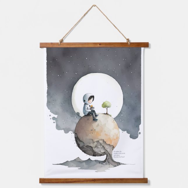 Astronaut Hanging Tapestry (Front)