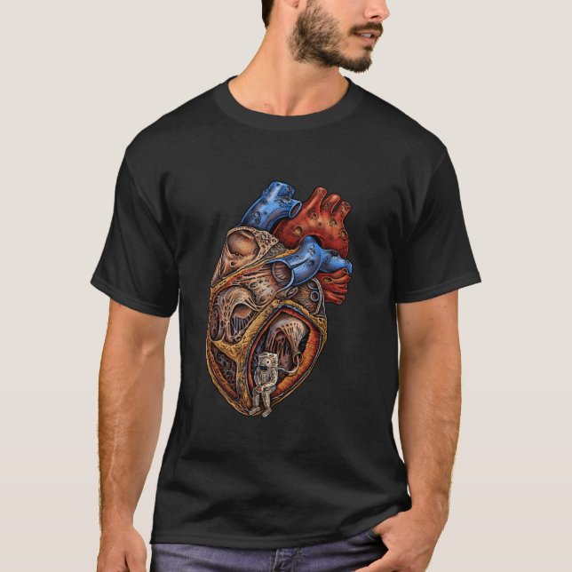Astronaut Heart Emek Artman T-Shirt (Front)