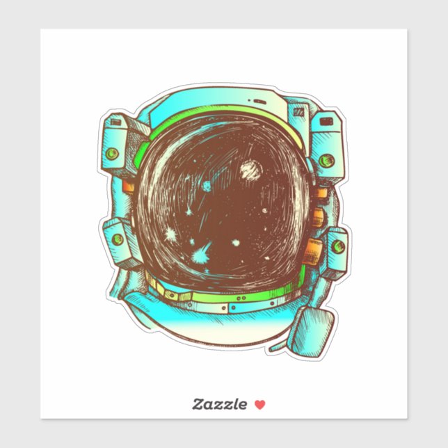 Astronaut Helmet Sketch (Sheet)