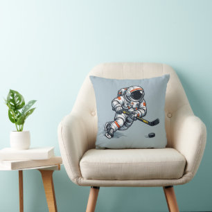 Astronaut Hockey Cushion