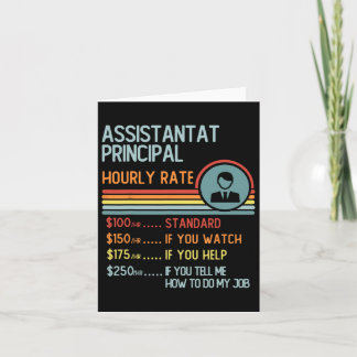 Astronaut Hourly Rate Retro Job Title  Card