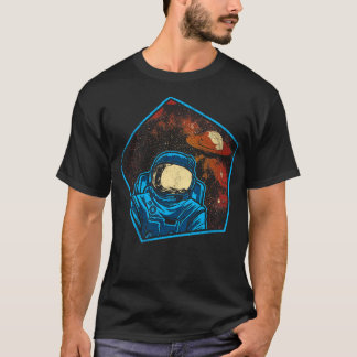 Astronaut in outer space 4 T-Shirt