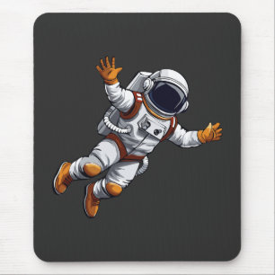 Astronaut in space mouse pad