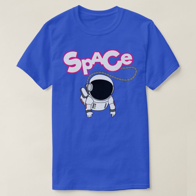 Astronaut In Space  T-Shirt (Design Front)