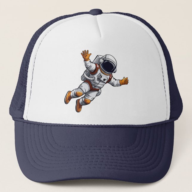 Astronaut in space trucker hat (Front)