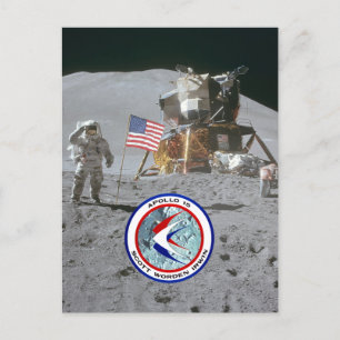 Astronaut James Irwin (Apollo 15) Postcard