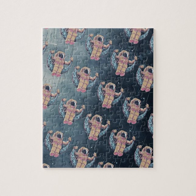 Astronaut Jigsaw Puzzle (Vertical)