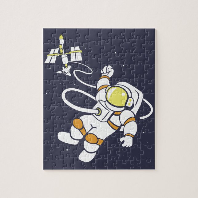 Astronaut Jigsaw Puzzle (Vertical)