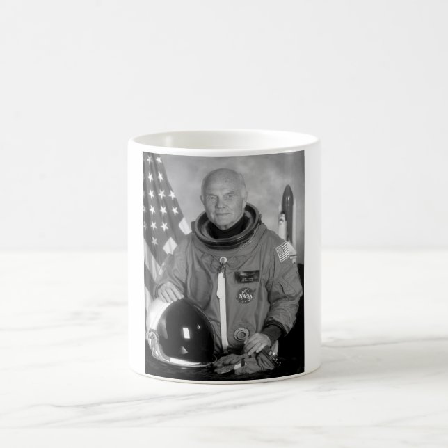 Astronaut John Glenn Coffee Mug (Center)